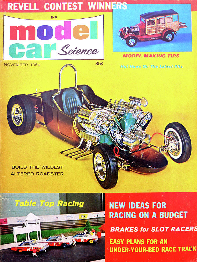 Model Car Science mag November 1964 Photograph by David Lee Thompson