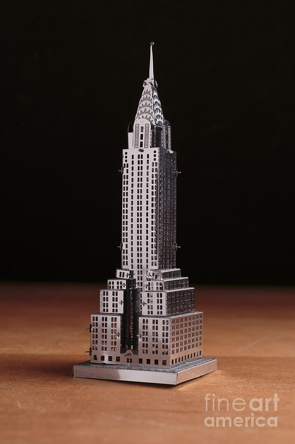 Model of a NYC Skyscraper Photograph by Edward Fielding