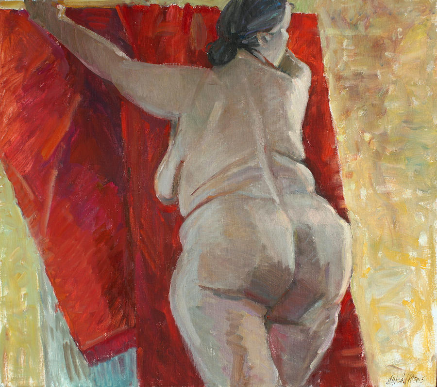 Model plus Painting by Juliya Zhukova