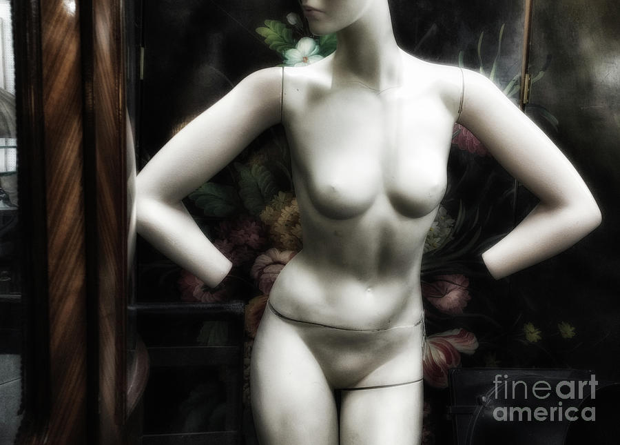 Mannequin Photograph - Modeling in Still Life by Steven Digman Mannequin Photograph - Modeling in Still Life by Steven Digman