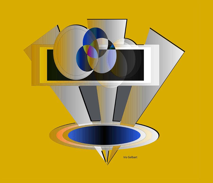 Modern 58 Digital Art by Iris Gelbart