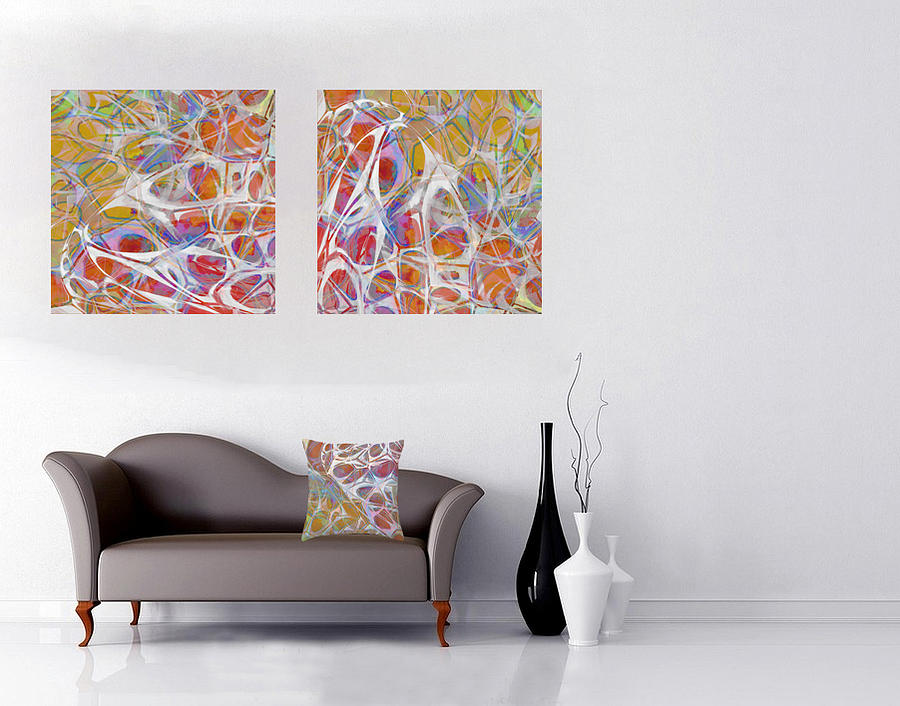 Abstract Photograph - Modern Abstract Series Displayed by Elizabeth Fielding