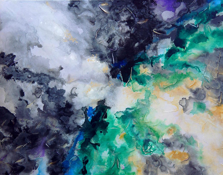 Modern Abstract Painting by Shiela Gosselin