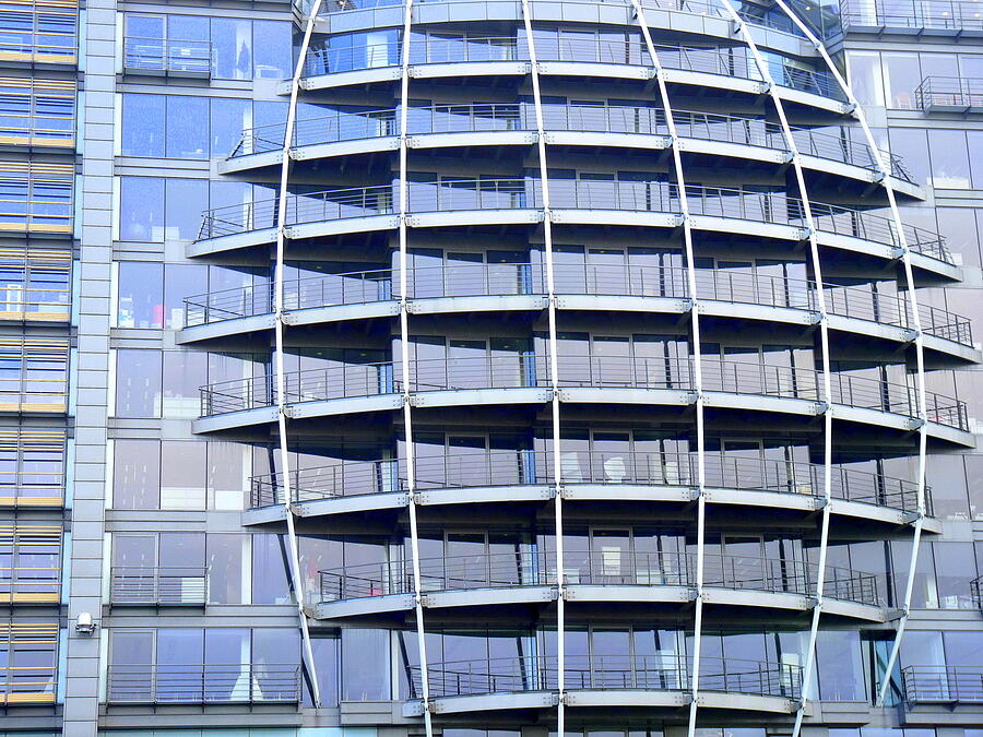 Riverside House Modern Architecture in London Photograph by Gordon James