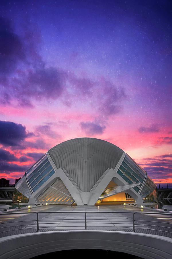 Modern Architecture of Valencia Spain  Photograph by Carol Japp