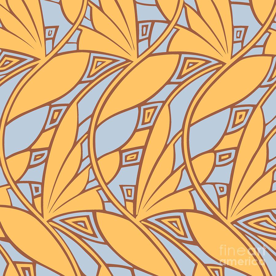 art nouveau tessellation example
