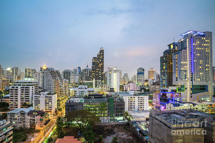 Modern Bangkok Photograph by Didier Marti