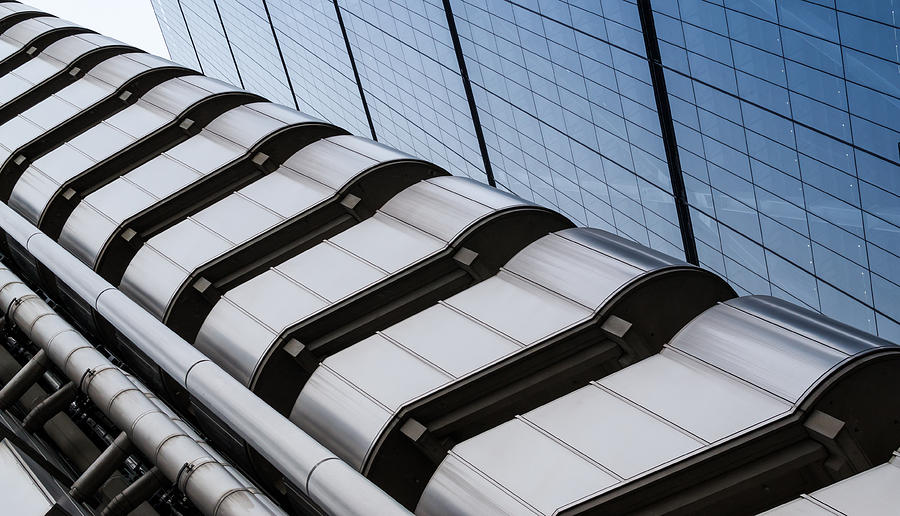 Lloyds Building Bank in London Photograph by John Williams