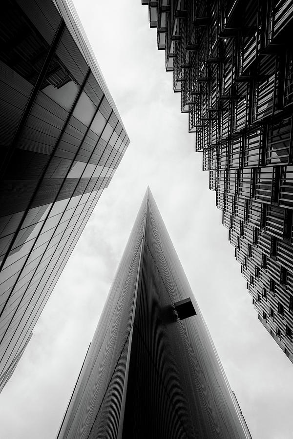 Modern Buildings Business Finance Abstract Photograph by John Williams