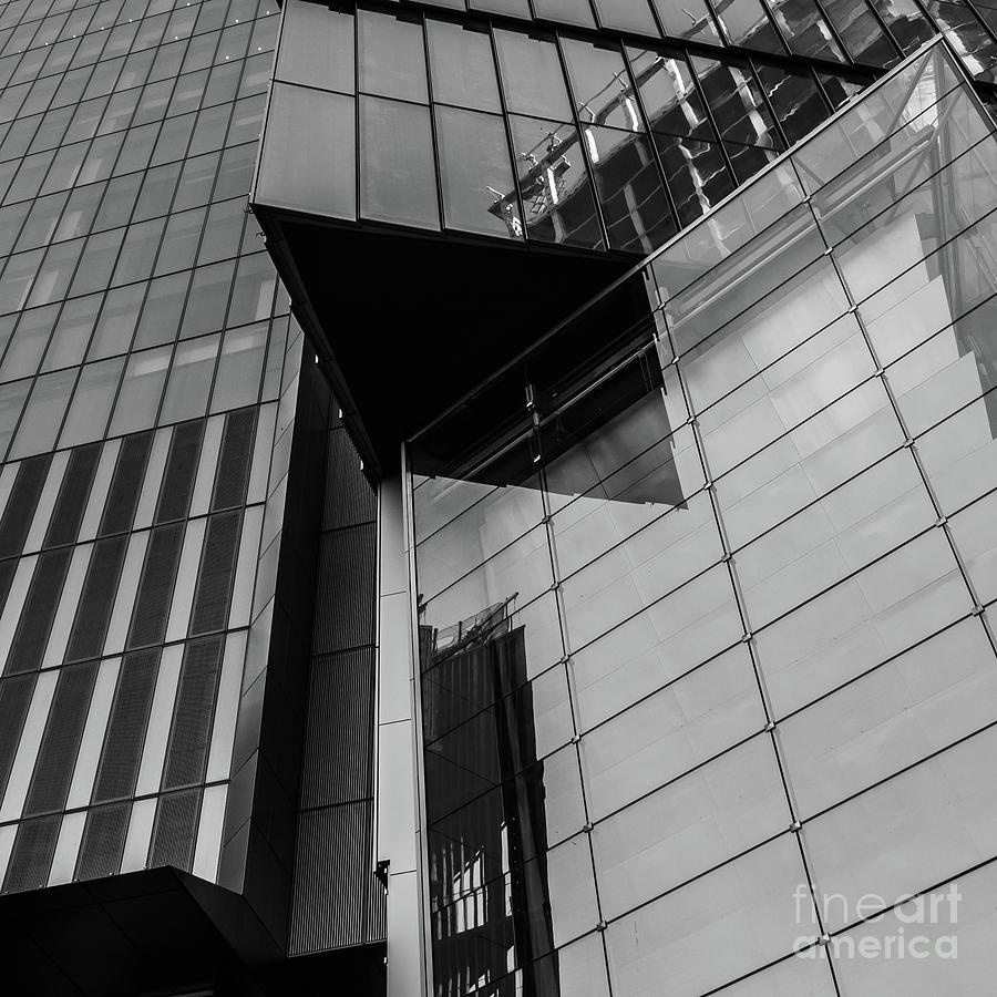 Modern Buildings NYC Abstract Photograph by Edward Fielding