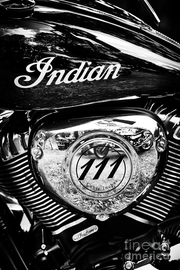 Motorcycle Photograph - Modern Chief  by Tim Gainey