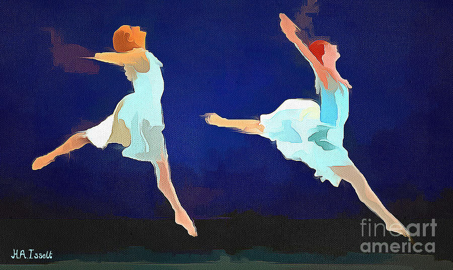 Modern Dance Digital Art by Humphrey Isselt