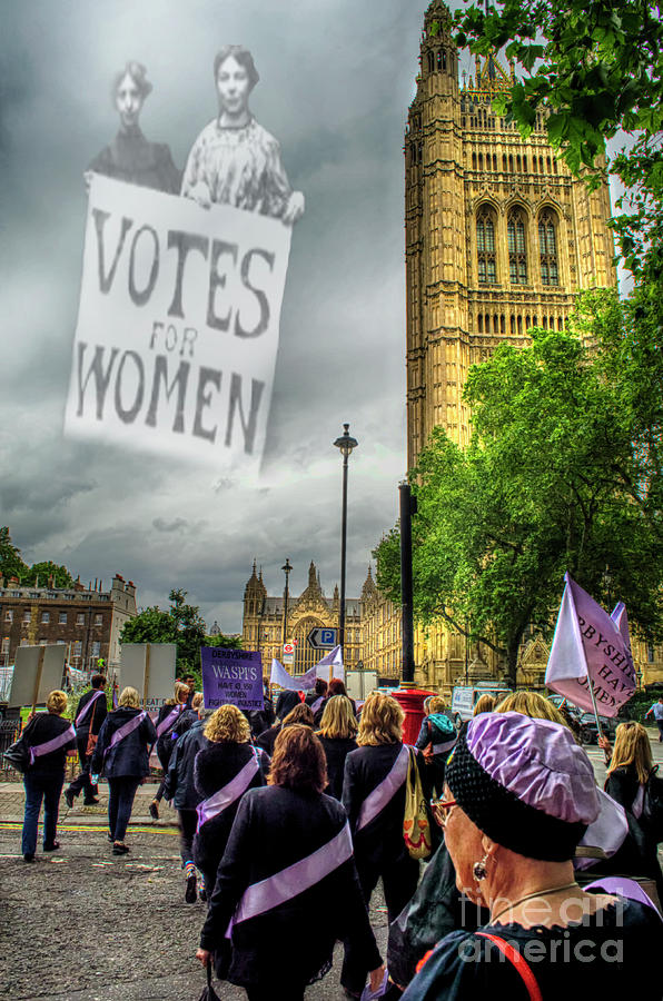 Modern day suffrage Photograph by Linsey Williams