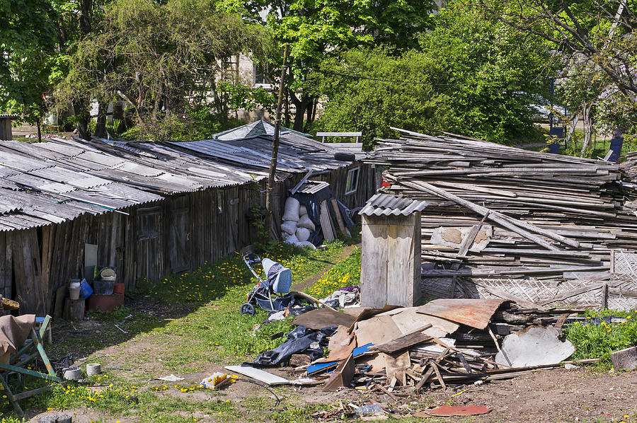 Modern European Slums Photograph By Aleksandr Volkov