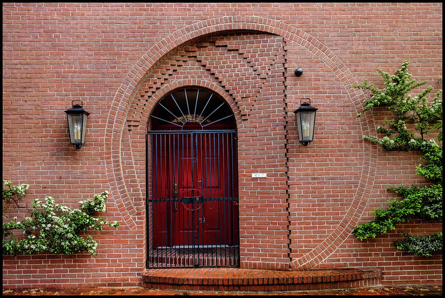 Modern Old City Doorway Photograph by Glenn DiPaola