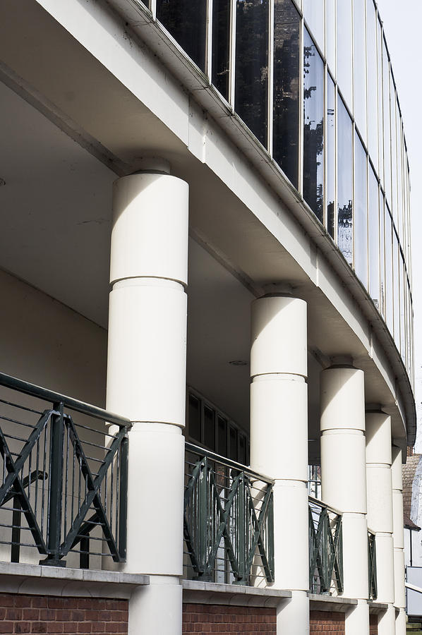 Architecture Photograph - Modern pillars by Tom Gowanlock