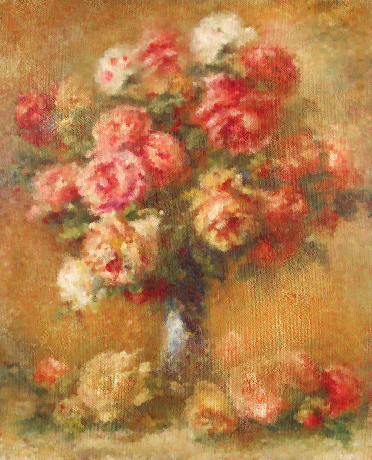 Pierre Auguste Renoir Painting - Modern Renoir by Georgiana Romanovna