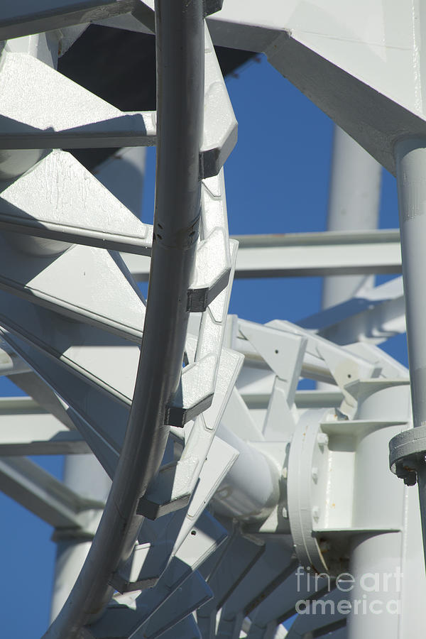 Modern Rollercoaster - Detail Photograph by Anthony Totah