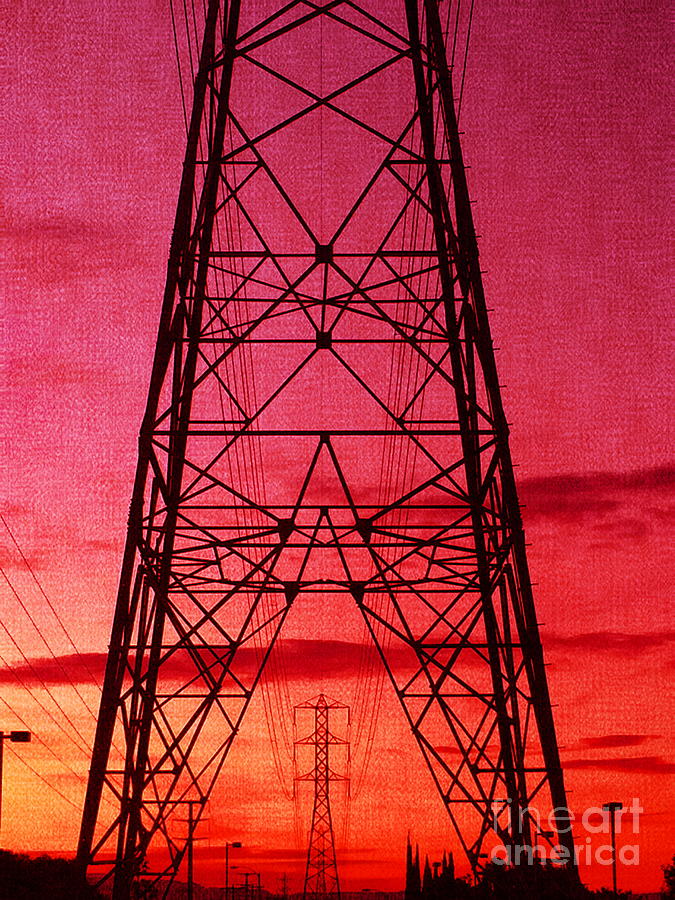Los Angeles Photograph - Modern Sunset by Jenny Revitz Soper