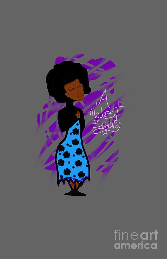 Israelite Digital Art - Modest Beauty by Robert Watson Israelite Digital Art - Modest Beauty by Robert Watson