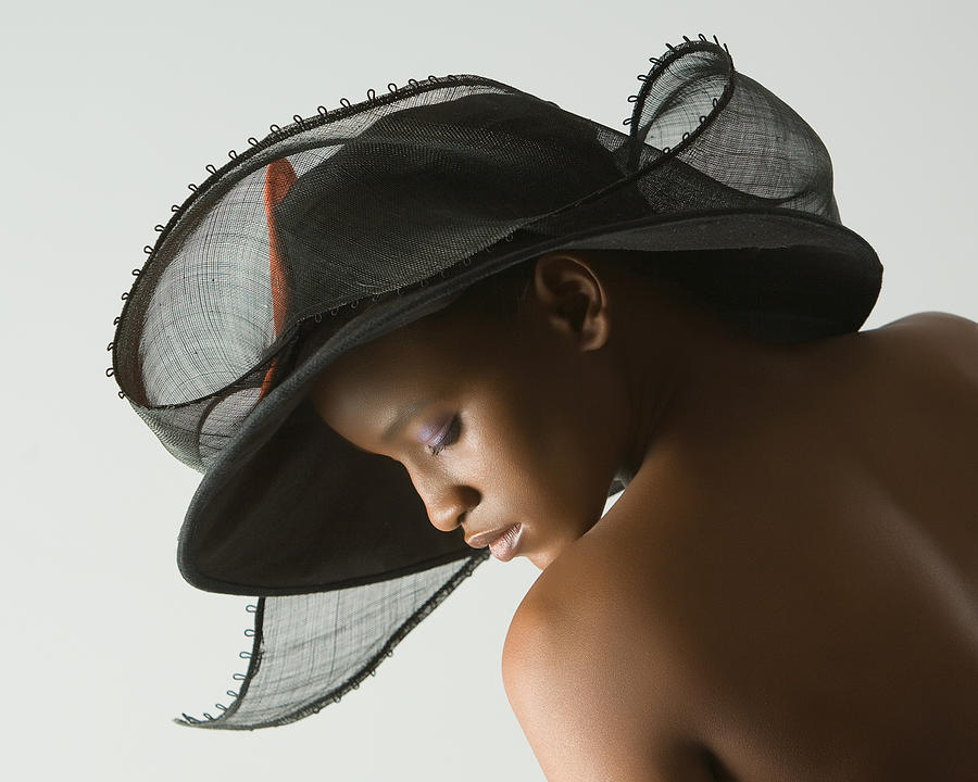 Hat Photograph - Modest Maiden by Jurgen Lorenzen
