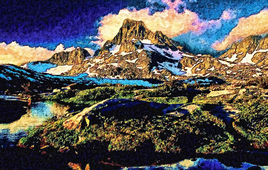 Modified Mountain faa Digital Art by Modified Image