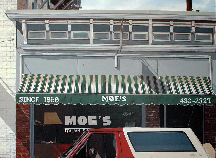 Moes Painting by Craig Morris