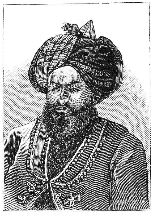 Mohammad Jan Khan Wardak 1879 Painting by Granger