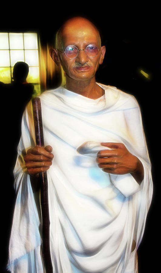 Mohandas Mahatma Gandhi Photograph by Miroslava Jurcik
