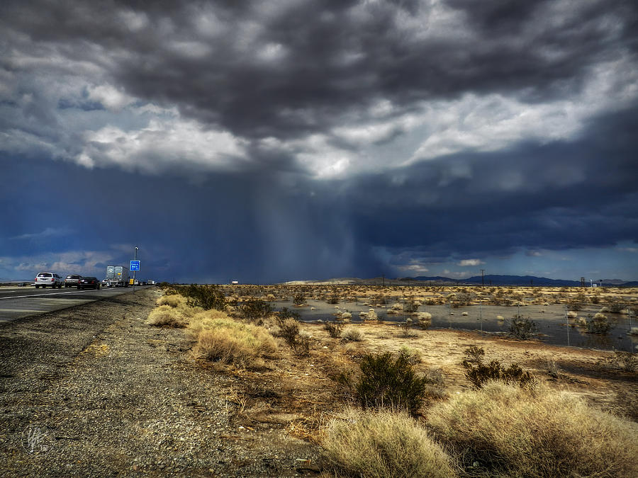Mojave HDR 021 Photograph by Lance Vaughn