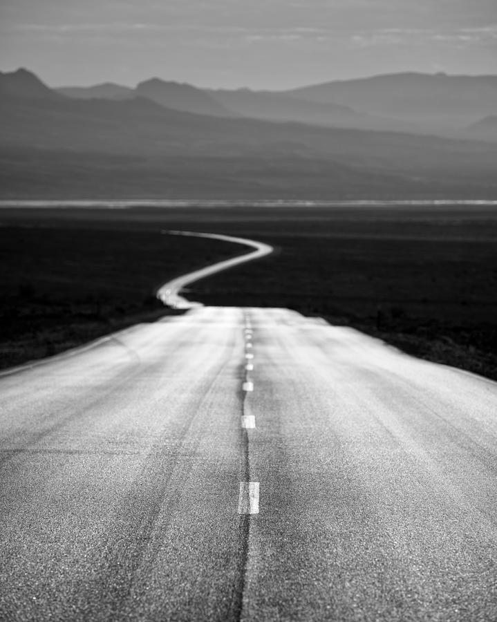 Mojave Highway Photograph by Matt Hammerstein