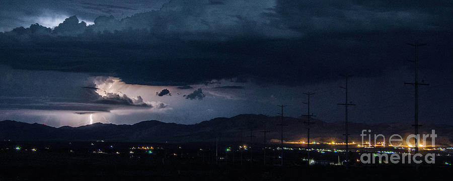 Mojave Monsoon Photograph by Lisa Manifold