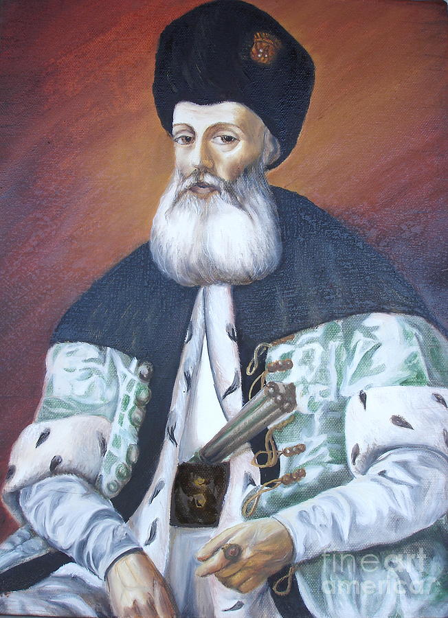 Moldavian Prince Ghica Painting by Sorin Apostolescu