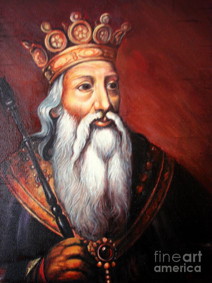 Moldavian Prince Painting by Sorin Apostolescu