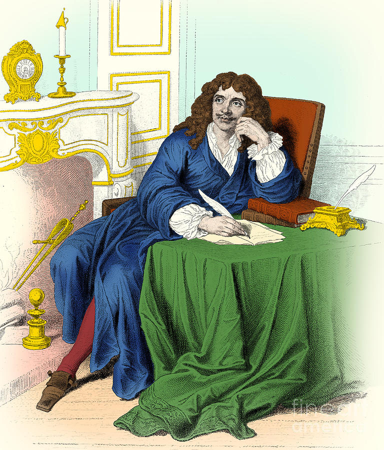 Moliere, French Playwright And Actor Photograph