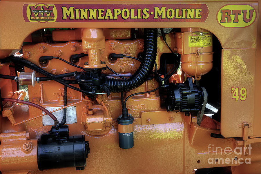 Moline Engine Photograph by Michael Eingle