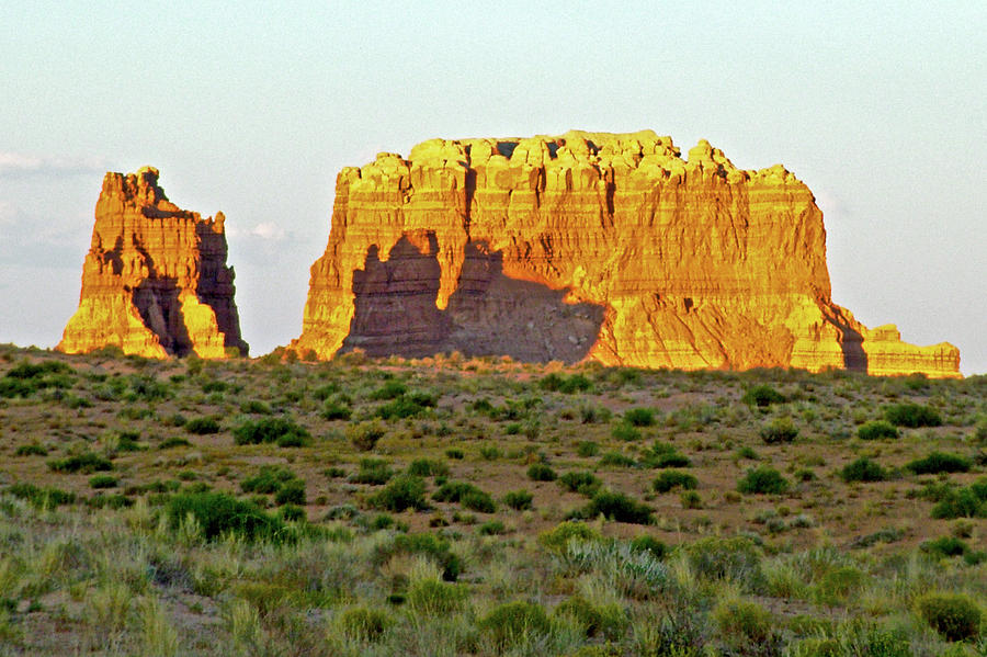 Mollys Castle at Sunset in Goblin Valley State Park, Utah  Photograph by Ruth Hager