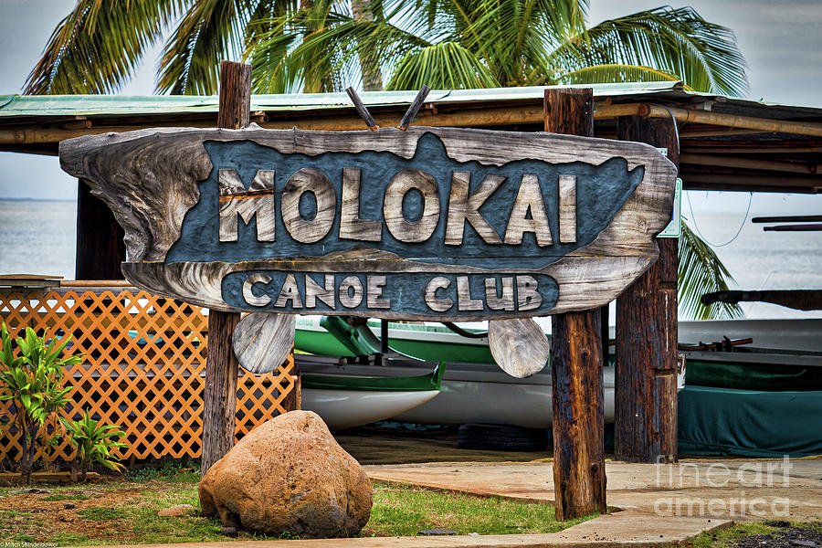 Molokai Canoe Club Photograph by Mitch Shindelbower