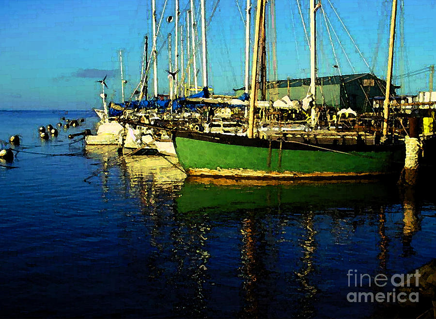 Molokai Wharf Photograph by James Temple