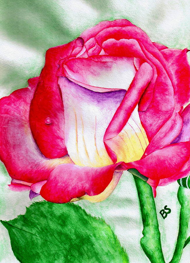 Rose Painting - Mom by Brandon Sharp