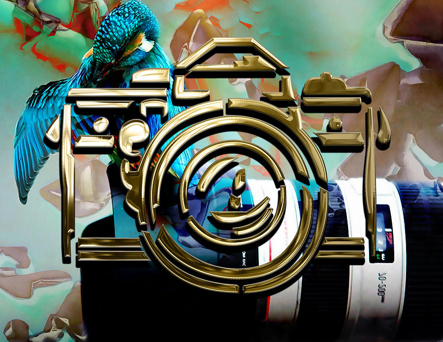 Moment In Time Camera Collection Mixed Media by Marvin Blaine