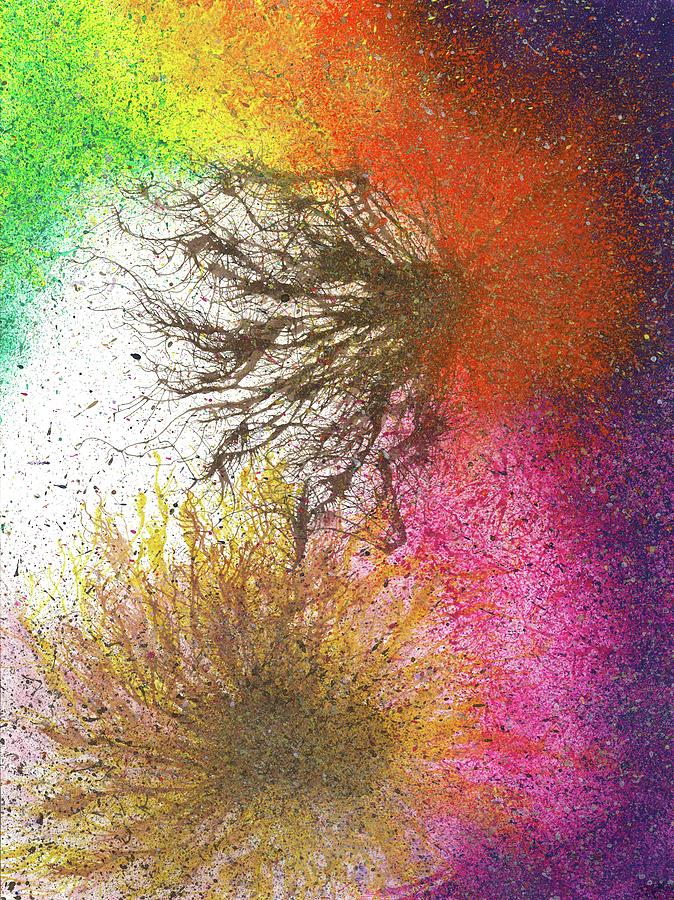Moments Of The Divine Enlightenment #686 Painting by Rainbow Artist Orlando L Moments Of The Divine Enlightenment #686 Painting by Rainbow Artist Orlando L