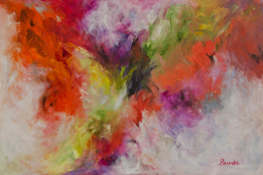Abstract Painting - Momentum by Nancy Basinski
