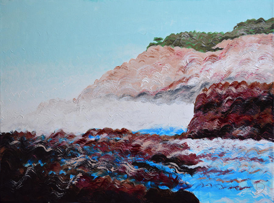 Monterey Painting - Monterey, Point Lobos by Hadi Aghaee