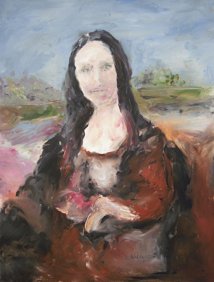 Mona Lisa Painting by Edward Wolverton
