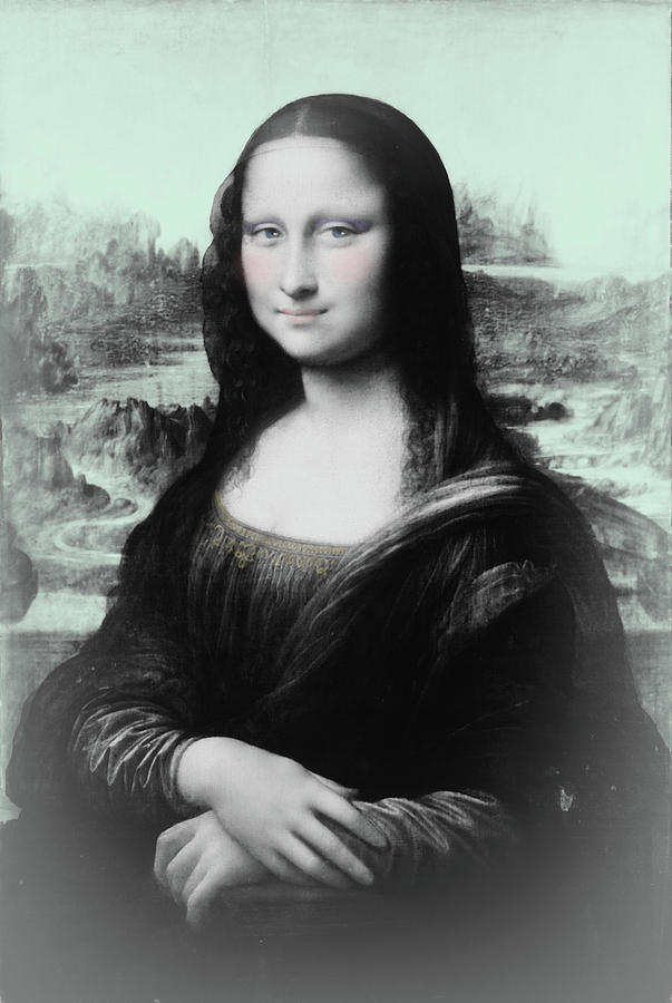 Mona Lisa Reimagined Digital Art by Susan Lafleur