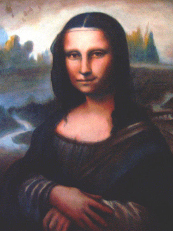Mona Lisa replica Painting by Ralph Nixon Jr