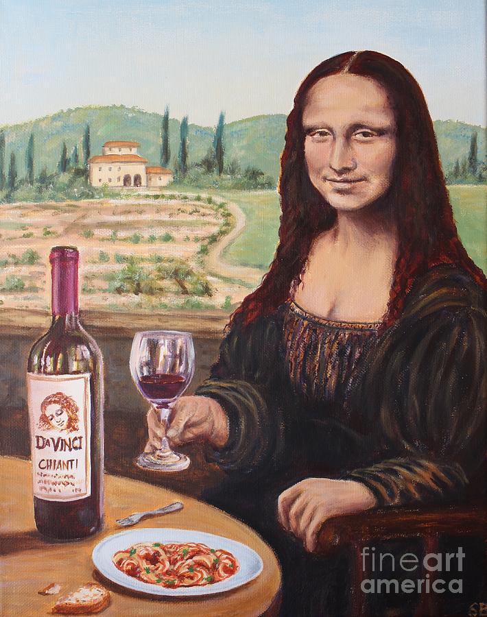 Mona Lisa Painting by Sabina Bonifazi