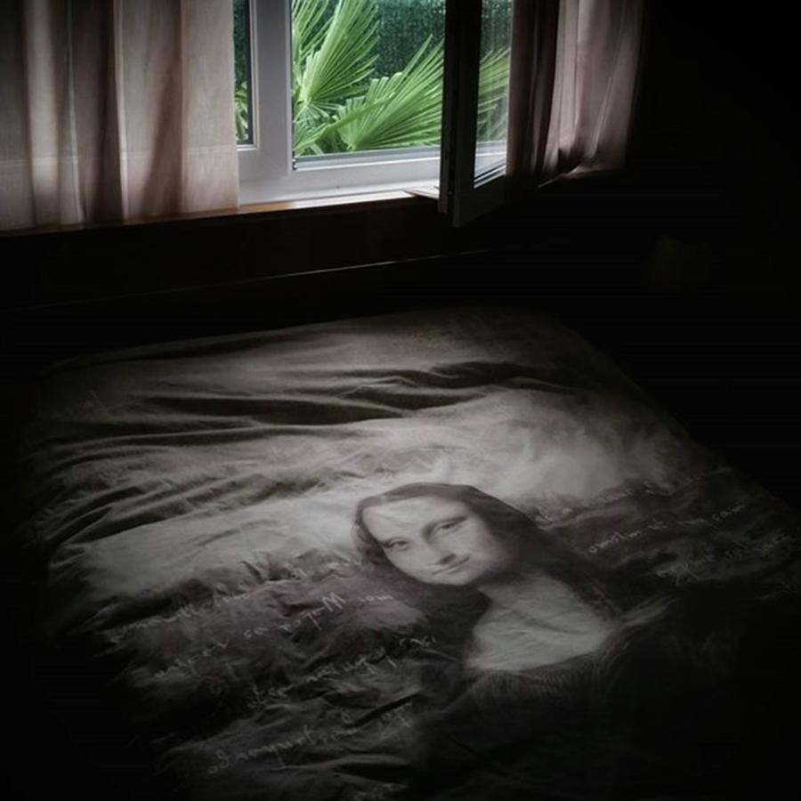 Bed Photograph - Mona Lisa
#monalisa #art #painting by Rafa Rivas