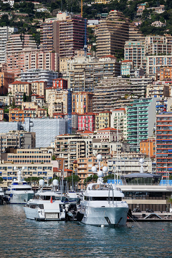 Monaco City Center Photograph by Artur Bogacki